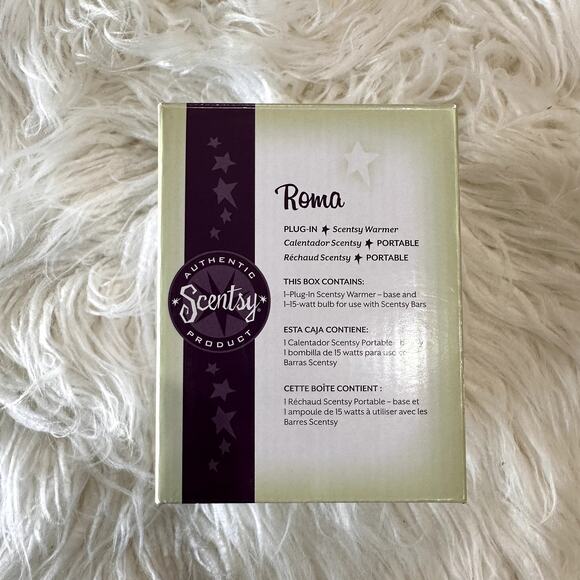 Scentsy Roma Brown Wall Plug In Wax Warmer With Box - Picture 2 of 5